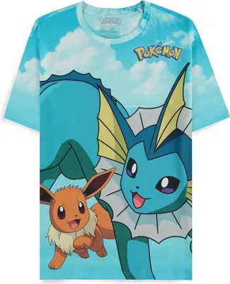 Immagine prodotto di Maglietta Pokemon Mirage AOP Evoli Evoluzioni Taglia M
