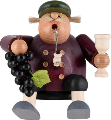 Produktbild von Winzer - Kantenhocker (15cm) Räuchermann von KWO