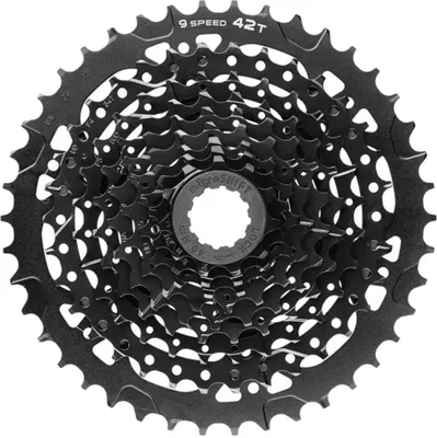 Image de Cassette MicroSHIFT Advent, 9sp, 11-38T, acier noir