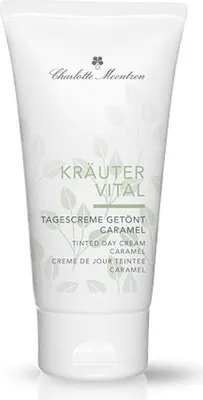 Produktbild von Charlotte Meentzen Kräutervital Tagescreme getönt Caramel (50 ml)