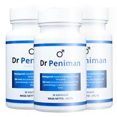 Produktbild von 3x Dr. Peniman - Nahrungsergänzungsmittel, 30 Kapseln