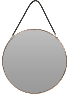 Produktbild von Deko-Spiegel mit goldenem Rahmen, Ø 38 cm