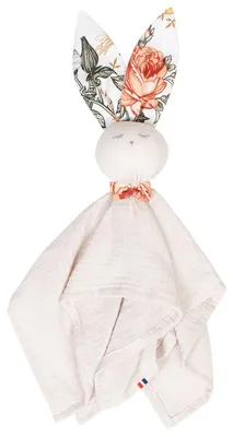 Produktbild von Schmusetuch Néo Vintage - 50 x 50 cm - Beige | by SEVIRA KIDS