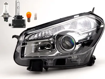 Zdjęcie produktu dla Johns, reflektor pasujący do Nissan Qashqai J10 03/10- ?aive + żarówka