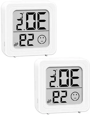 Obrázek produktu pro Digitální teploměry a vlhkoměry do interiéru, 2 ks