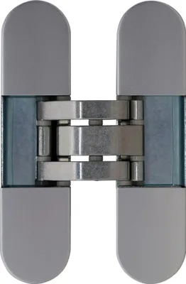 Produktbild von Türband Invisacta 120 3D, Türscharnier inkl. Abdeckkappen | Tragkraft 60 kg, Stahl verzinkt