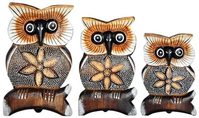 Produktbild von Eule Schu 2, 8, 10, 12cm, im 3-er Set