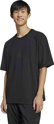 Zdjęcie produktu dla Adidas JJ1151_205, Koszulka, Męski, Czarny, M, Wycięcie pod szyją, Krótki rękaw