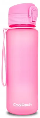 Image de Brisk, bidon élégant de 600 ml en rose pastel - le compagnon idéal pour toutes les sorties ! Léger, fonctionnel et à la mode - voici votre nouvel accessoire CoolPack préféré !