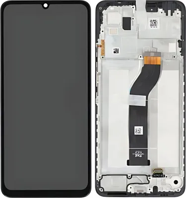 Produktbild von Original Xiaomi Redmi 13C 4G /Poco C65 IPS LCD Display Touchscreen Bildschirm Rahmen Schwarz & Werkzeug