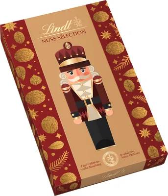 Produktbild von Lindt Nuss Selection Pralines Traditionsreiche Mischung 125g