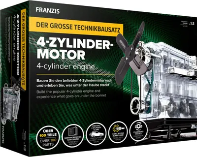 Produktbild von Franzis Verlag FRA 4-Zylinder-Motor| 504227