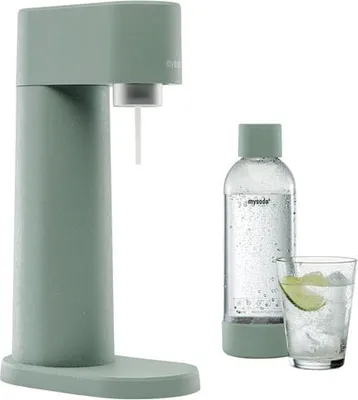 Produktbild von Mysoda Woody, Komposite, Edelstahl, Grün, 245 mm, 130 mm, 408 mm, 1 l