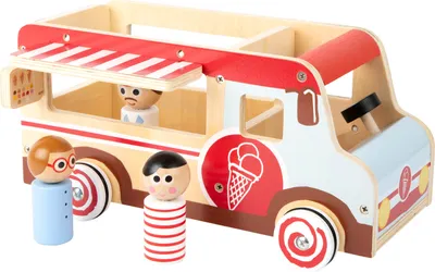 Image de Small Foot 11457 Voiture de jeu camion de glace XL