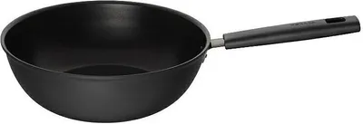 Zdjęcie produktu dla Fiskars 1027705, Okrągły, Wok/Patelnia do mieszania, Czarny, Aluminium, 150 °C, 306 mm
