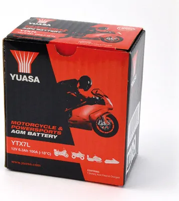 Obrázok produktu pre Batéria YUASA YTX7L 6 AH AGM
