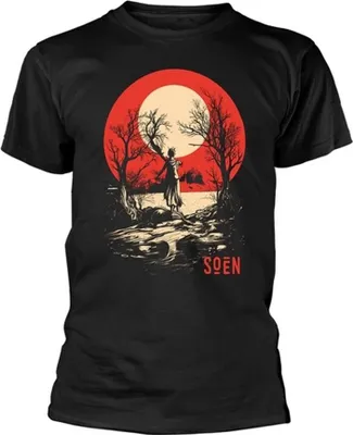Obrázek produktu pro Soen - Tričko s potiskem na zádech pro muže/dámy uni PH4634 (XXL) (Black)