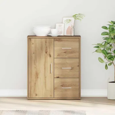 Produktbild von vidaXL Sideboard Artisan-Eiche 60 x 31 x 70 cm Holzwerkstoff