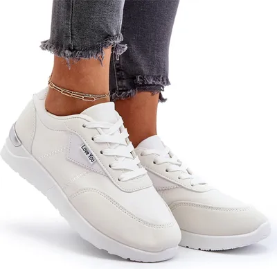 Zdjęcie produktu dla Buty Sportowe Sneakersy Damskie Białe Vovella 38