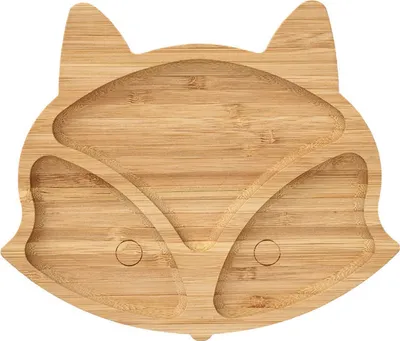 Immagine prodotto di Piatto snack in bambù a forma di volpe FOX, 23 x 19 cm