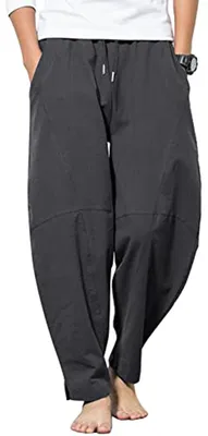 Productafbeelding van Solidchoice - Heren Zomerbroek met Elastische Tailleband en Zakjes