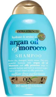 Produktbild von Ogx Hydrate And Repair Extra Strength Hair Shampoo Argan Oil 385ml