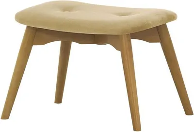 Image de Repose-pied Ducan Velvet-Kronos 35-Chêne clair