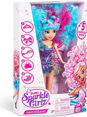 Produktbild von Sparkle Girlz Haarträume-puppe Rosa Rosa One Size