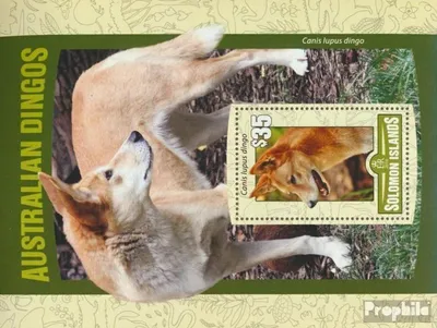 Produktbild von Briefmarken Salomoninseln 2016 Mi Block 502 (kompl. Ausg.) postfrisch Australische Dingos
