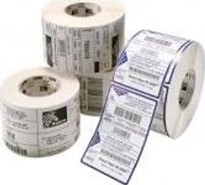 Immagine prodotto di Zebra Z-Perform 1000T 190 Tag, rotolo di etichette, carta comune, 86x54mm Zebra Z-Perform 1000T 190 Tag, rotolo di etichette, carta comune, non patinata, per stampanti di fascia media/alta, anima: 76mm, diametro: 200mm, dimensioni (LxA): 86x54mm, 2477 etichette/rotolo, perforato, rec
