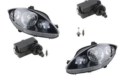 Immagine prodotto di Johns, fari adatti per Seat Toledo Altea 5P + H7 H1 ?aý Rech incluso servomotore