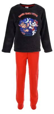 Produktbild von Paw Patrol Jungen Schlafanzug Kinder Pyjama Chase und Marshall , Farbe:Grau, Größe:116