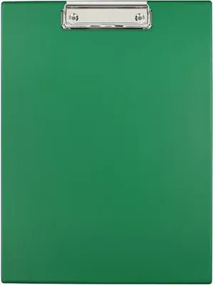 Image de Porte-bloc A4 vert clair (fournitures scolaires et papeterie, chemises)