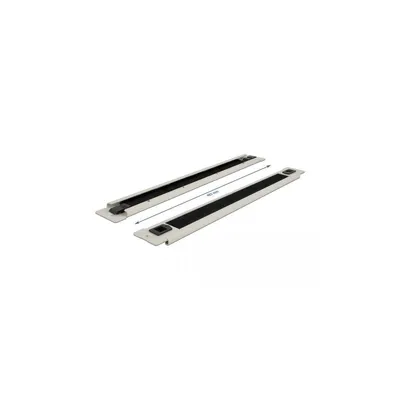 Obrázok produktu pre DeLOCK 66581, Panel na usporiadanie káblov, Kov, Nylon, Čierna, Šedá