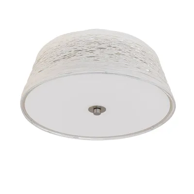 Produktbild von Eglo 96464 Donado Deckenleuchte 2XE27 weiss nickel