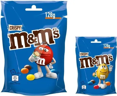 Produktbild von M&M'S Crispy 464209 128g 5000159561723