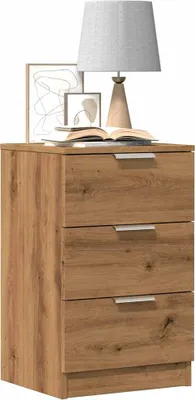 Obrázok produktu pre vidaXL Nočný stolík Artisan dub 40x36x65 cm materiál na báze dreva