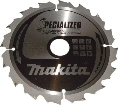 Immagine prodotto di Makita Lama circolare HM TCT Spécial TCT - 185 x 30 mm - 16 denti - Legno con chiodi