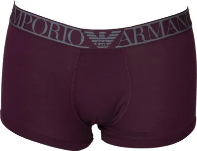 Immagine prodotto di Boxer uomo EMPORIO ARMANI parigamba elastico a vista cotone elasticizzato underwear articolo 111389 2F729 TRUNK, EUR S - CN 165/90 - BR P - MX CH, Cotone 95%,Spandex 5%