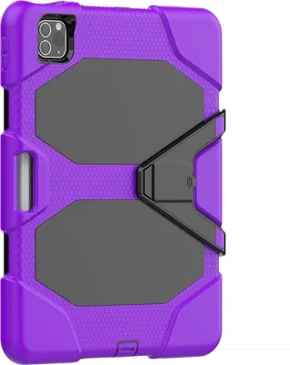 Obrázek produktu pro Pouzdro pro iPad Pro 11" a Air4/5 s držákem stylusu fialové