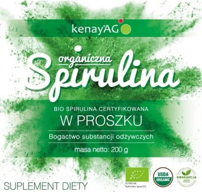 Produktbild von Kenay Eko Organiczna Spirulina (200 g) 3191