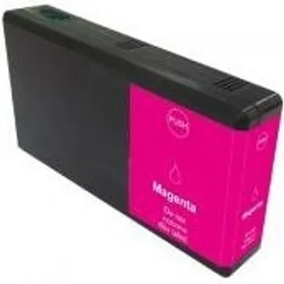 A magenta ink cartridge is shown against a white background.