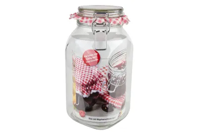 Produktbild von Einmachglas mit Bügelverschluss 2,5l Gothika