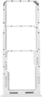 Imagen del producto de Clappio, soporte para tarjeta SIM de repuesto para Samsung Galaxy A13 4G, color blanco
