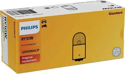 Produktbild von Philips RY10W 12V 10W BA15s 1st.