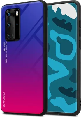 Produktbild von Cadorabo Hülle für Huawei P40 PRO / P40 PRO+ Schutz Hülle in Schwarz Handyhülle TPU Etui Cover Case Tempered Glas