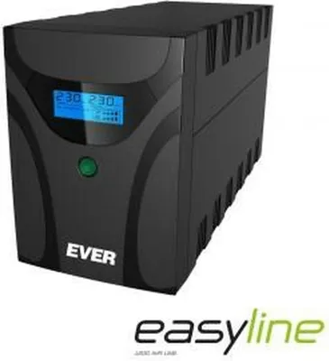 Immagine prodotto di Ever EASYLINE 1200 AVR USB Line-Interactive 1.2 kVA 600 W 4 AC outlet(s)