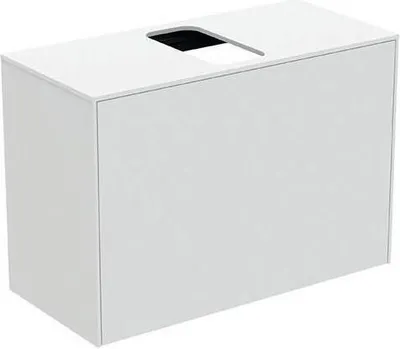 Produktbild von Schubladenfront CONCA für WTU, 780x536mm weiß matt weiß matt