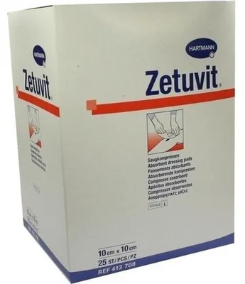 Produktbild von ZETUVIT Saugkompressen steril 10x10 cm