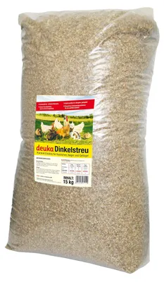 Zdjęcie produktu dla Słoma żytnia dla królików i gryzoni - 15 kg - nadaje się również dla ptaków - wyjątkowo chłonna